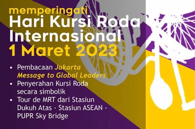 DILANS-Indonesia Gelar Peringatan Hari Kursi Roda Internasional