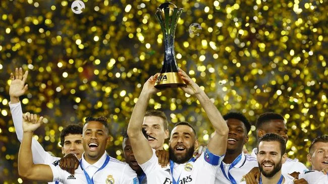 FOTO: Real Madrid Rengkuh Gelar Kelima Piala Dunia Antarklub