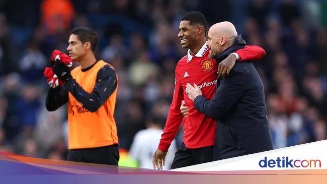 Ten Hag Sejak Awal Musim Yakin Rashford Bakal Subur