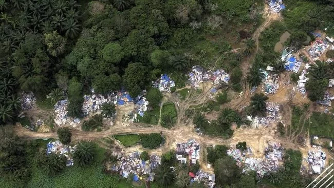 Heboh Malaysia Temukan Kampung Ilegal WNI di Pelosok Hutan