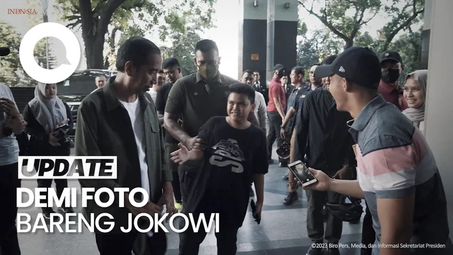 Cerita Raska, Bocah di Medan yang Kejar Jokowi Sambil Nangis Demi Foto Bareng