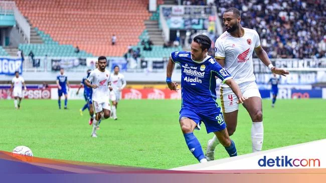 5 Fakta Kekalahan Persib oleh PSM Makassar
