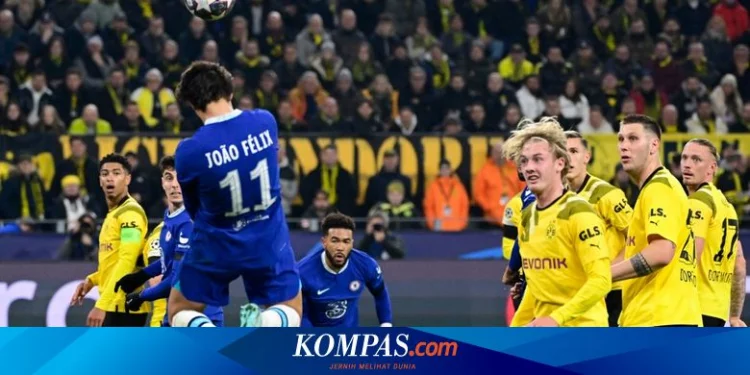 Hasil Lengkap Liga Champions: Dortmund Bekuk Chelsea, Benfica Menang