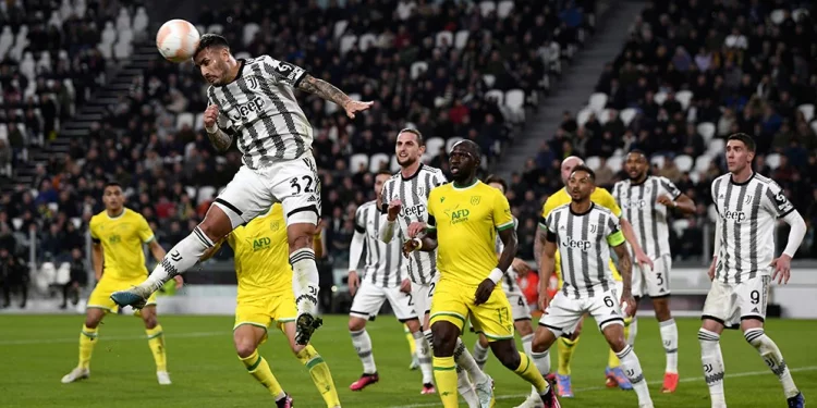 Hasil Juventus vs Nantes: Skor 1-1