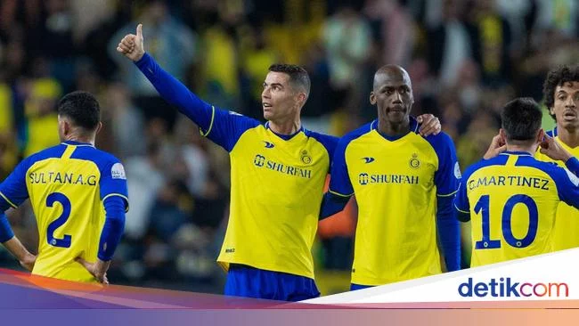 Umpan-umpan Manja Ronaldo di Laga Al Nassr Vs Al Taawon