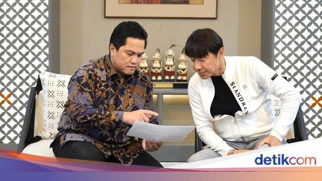 Erick Thohir Ketemu STY Bahas Tim Nasional, Tunggu Tanggal Mainnya!