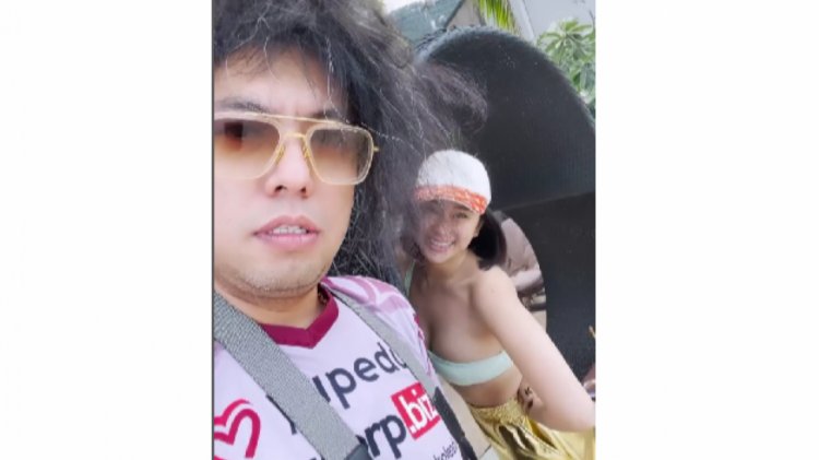 Denise Chariesta Bermesraan Bareng JK di Pinggir Pantai, Auto Diulti Netizen: Perawan Rasa Janda