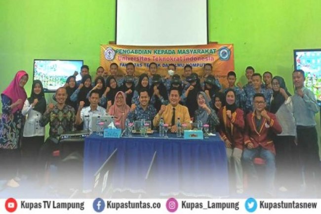 Universitas Teknokrat Indonesia Perkenalkan Teknologi Jaringan NDN dan Metaverse pada SMKN 1 Padang Cermin Pesawaran