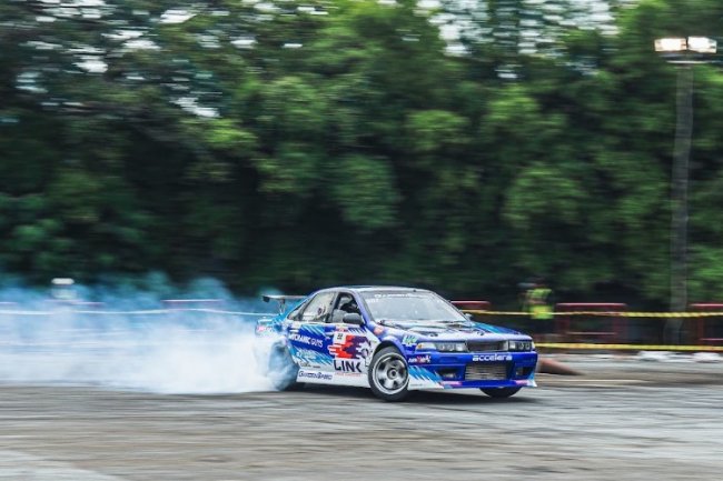 Sangar! Bocah 13 Tahun Asal Indonesia Tempur ke Balap Drifting Internasional D1GP