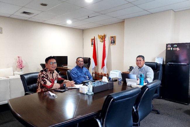 Pemkab Halmahera Utara Kordinasi Infrastruktur Teknologi Informasi dan Jaringan Internet ke Kementrian Terkait