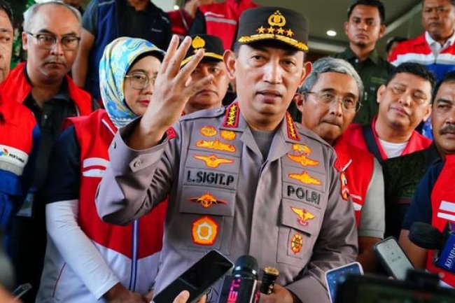 Kapolri Ungkap Dugaan Awal Penyebab Kebakaran Depo Pertamina Plumpang