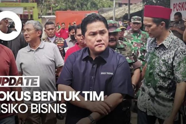 Saat Erick Thohir Bicara Rombak Direksi Pertamina Usai Insiden Plumpang