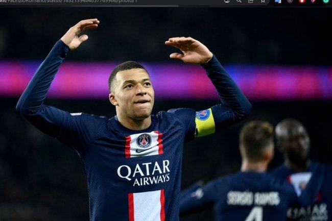 Kata-kata Pertama Kylian Mbappe setelah Jadi Top Scorer Sepanjang Masa PSG