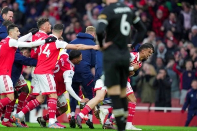 Wasit Laporkan Selebrasi Liar Arsenal ke FA