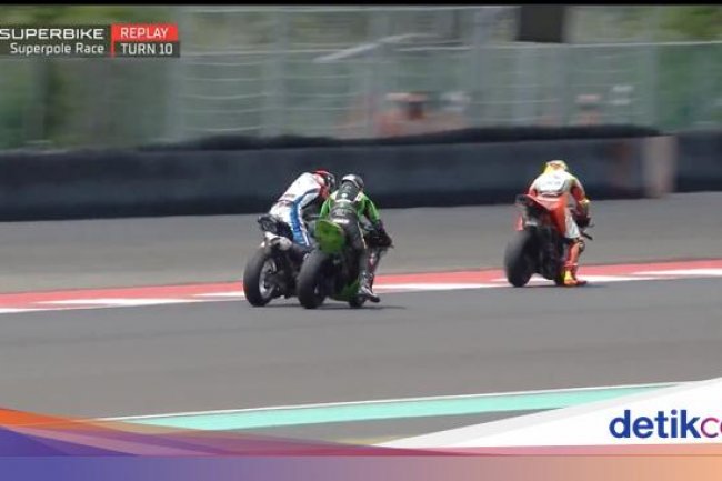 Kaki Patah Diserempet Alex Lowes, Loris Baz Salahkan Sirkuit Mandalika