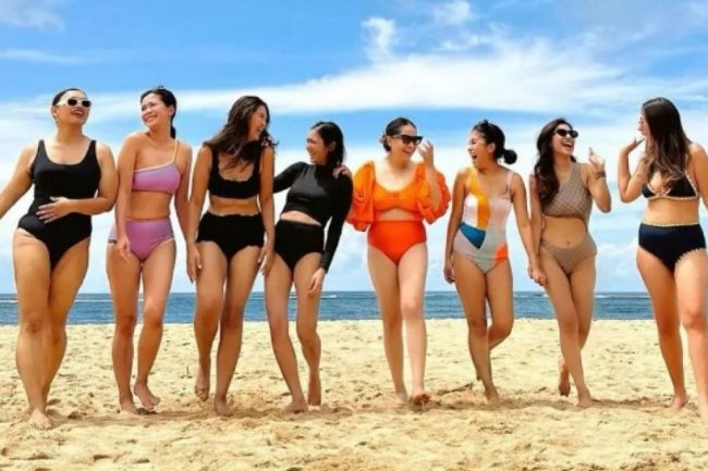 Bikini Nagita Slavina dan Asistennya Disorot, Publik: Kasian Jadi Dosa Jahiriah Mama Giginya