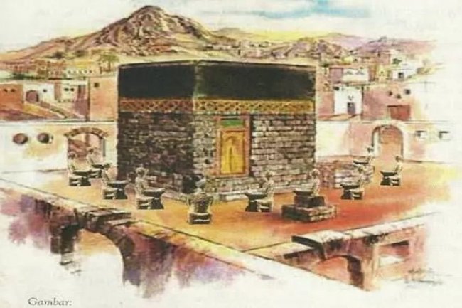 Peristiwa Pembangunan Ka'bah pada zaman Nabi!