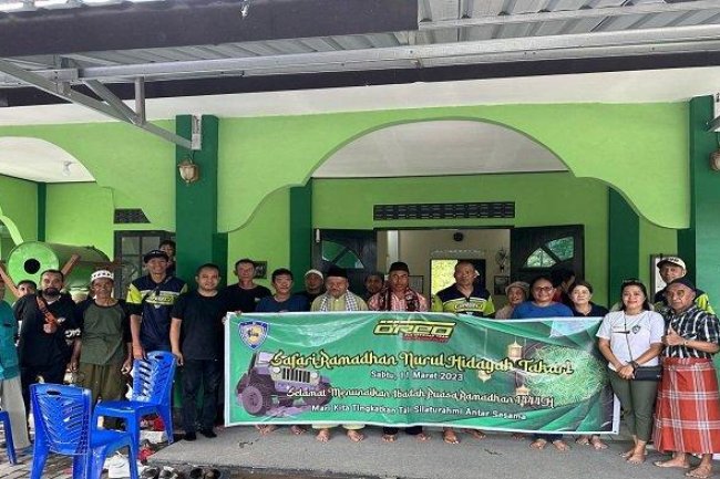 Safari Ramadhan Klub Otomotif Berbagi Kasih di Masjid Nurul Hidayah Takari - Pos-kupang.com