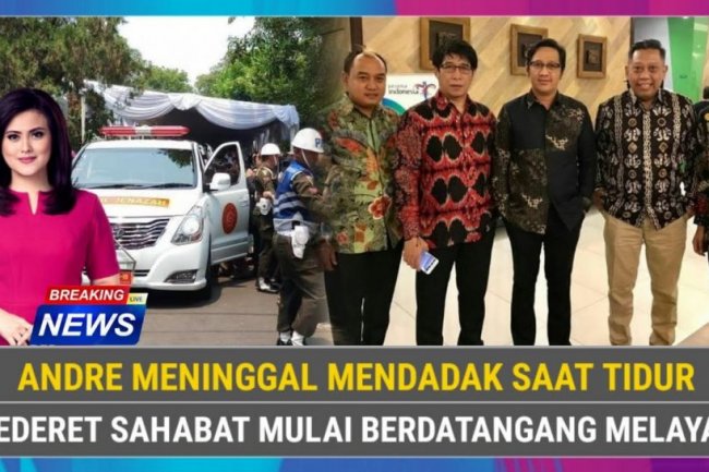 CEK FAKTA: Innalillahi, Andre Taulany Meninggal Mendadak saat Tidur Hari Ini