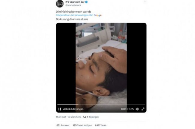 Jonathan Latumahina Kabarkan Kondisi David yang Membaik: Udah Seger!
