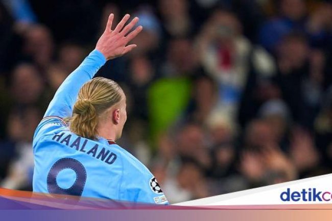 Haaland 5 Gol, Samai Rekor Messi di Liga Champions