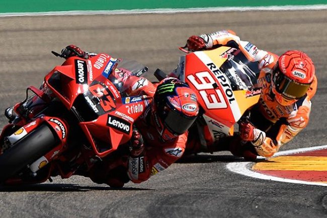 Dominasi Tes MotoGP Portimao, Francesco Bagnaia Dipuji Marc Marquez