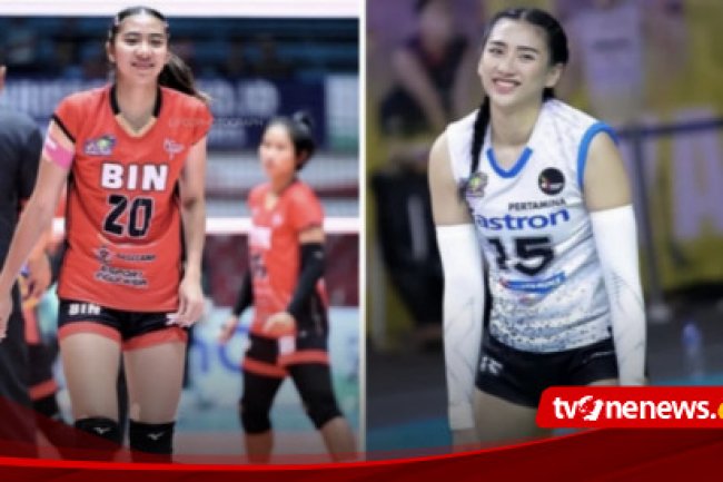 5 Atlet Voli Cantik yang Dijuluki Bidadari Jakarta, Sekali Lirik Langsung Terpesona