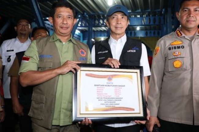 Kepala BNPB Beri Bantuan Rp500 Juta untuk Penanganan Korban Longsor di Bogor