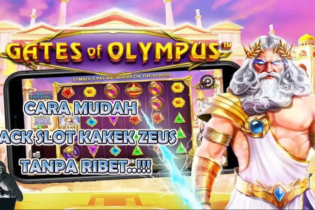 Cara Mudah Nge-Hack Slot Gates Of Olympus! Tanpa Perlu Download Apapun!
