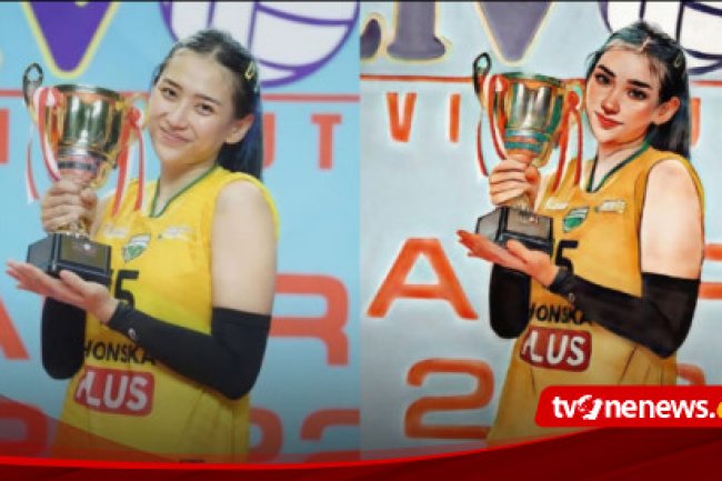 Atlet Voli Yolla Yuliana Fix Wibu, Paras Cantiknya Cocok Jadi Anime
