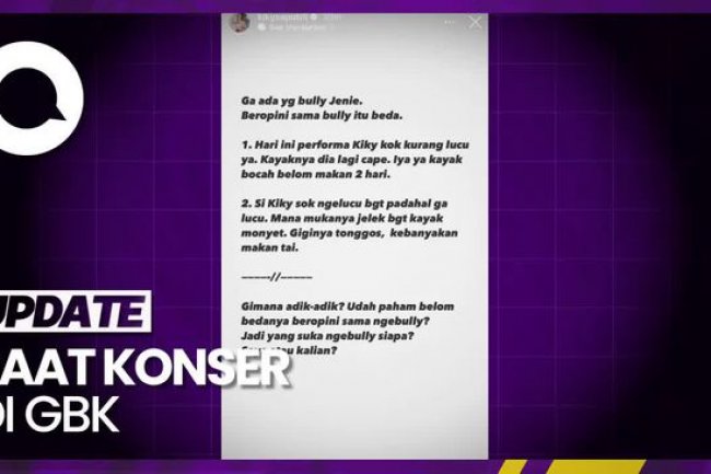 Kiky Saputri dan Boy William Dikritik Usai Sebut Jennie BLACKPINK Malas