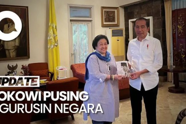 Keprihatinan Megawati Melihat Jokowi yang Makin Kurus Kering