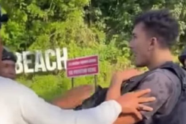 Duduk Perkara Bule Mengamuk Tantang Pecalang Duel saat Upacara Melasti