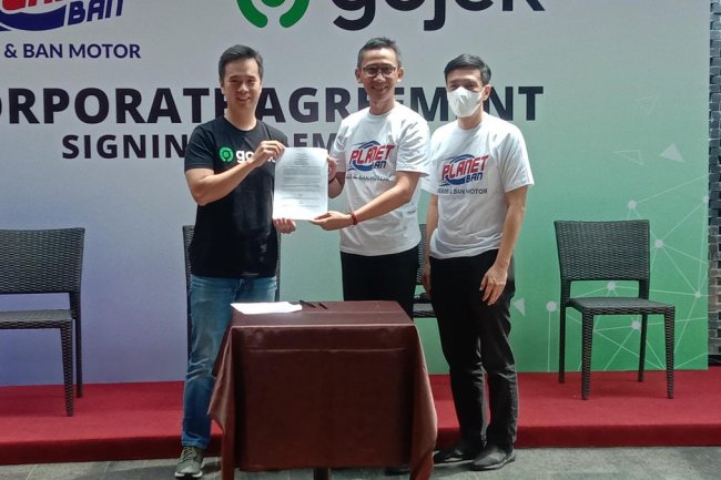 Gojek dan Planet Ban Siap Manjakan Mitra GoRide dan GoCar