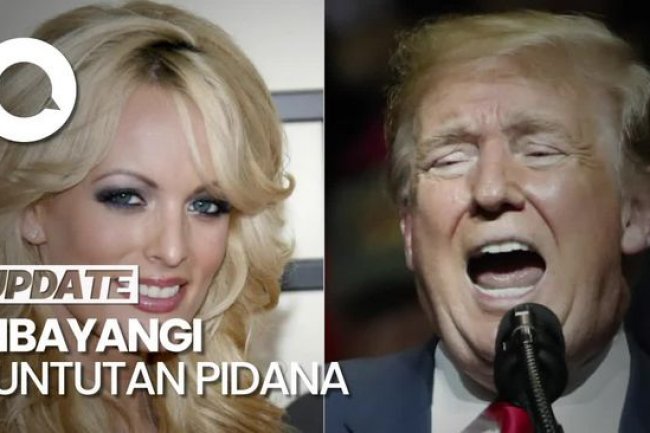 Donald Trump yang Tersandung Suap Prostitusi Stormy Daniels