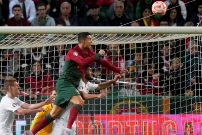 Portugal Menang Telak, Cristiano Ronaldo Cetak 2 Gol