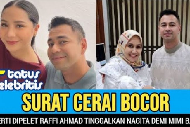 CEK FAKTA: Mimi Bayuh Pakai Pelet Demi Rebut Raffi Ahmad, Beredar Surat Ceraikan Nagita Slavina