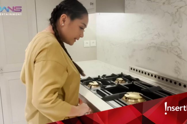 7 Potret Kompor Nagita Slavina Harganya Capai Rp1 Miliar