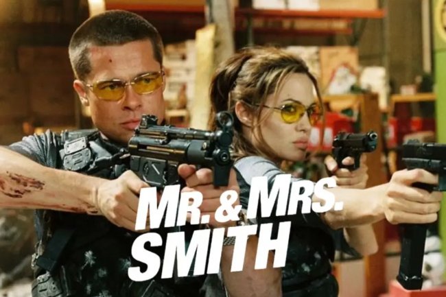 Sinopsis Film Mr & Mrs Smith, Dibintangi Brad Pitt dan Angelina Jolie