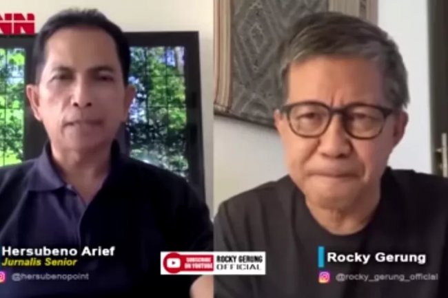 Diduga Mobil Masuk Apron Bandara Bawa Sri Mulyani, Rocky Gerung: Internasional Akan Menilai Itu