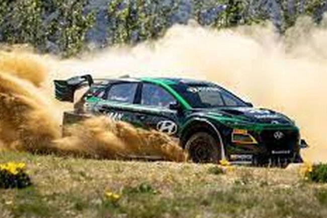 Mobil Listrik Hyundai Kona Disulap Jadi Kendaraan Reli Bertenaga Buas, Tembus 800 Tk