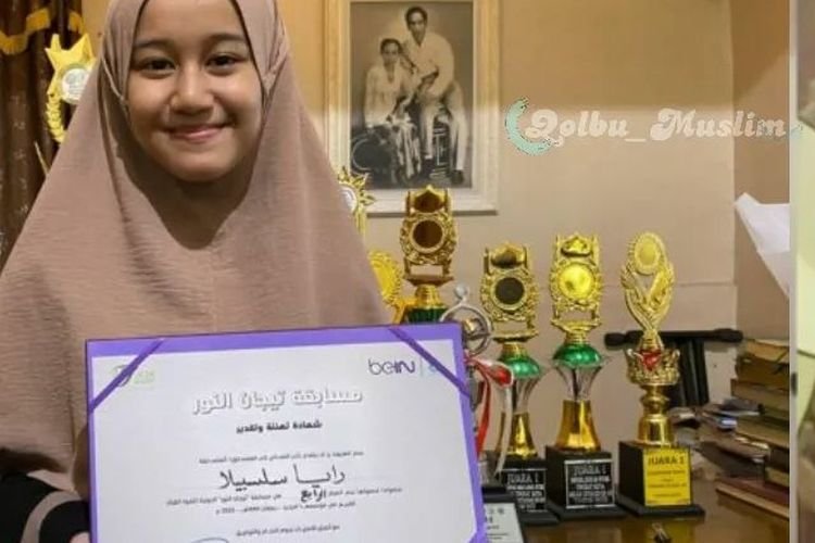 Bangga! Remaja Putri Asal Pontianak Berhasil Juara Dalam Ajang MTQ Internasional Qatar 2023 Kalahkan 50 Negara