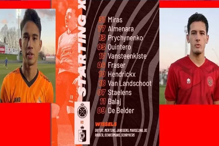 Marselino Ferdinan Tak Diturunkan Lagi Oleh Klubnya, Justin Hubner Justru Dipanggil Timnas U20 Belanda