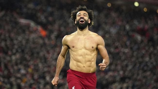 2 Rekor Mo Salah Usai Liverpool Bantai MU 7-0