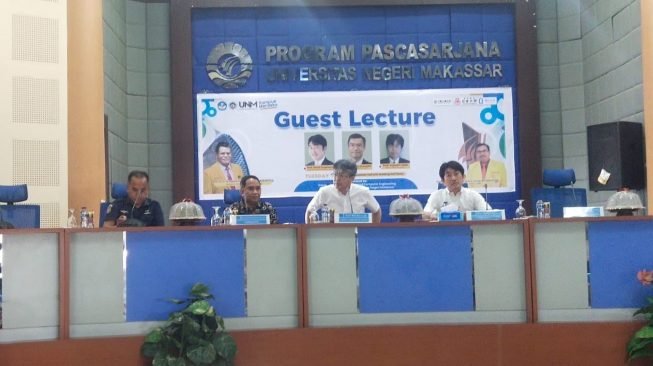 Dua Guru Besar dari Jepang Beri ki Kuliah Umum Tentang Teknologi di UNM Makassar