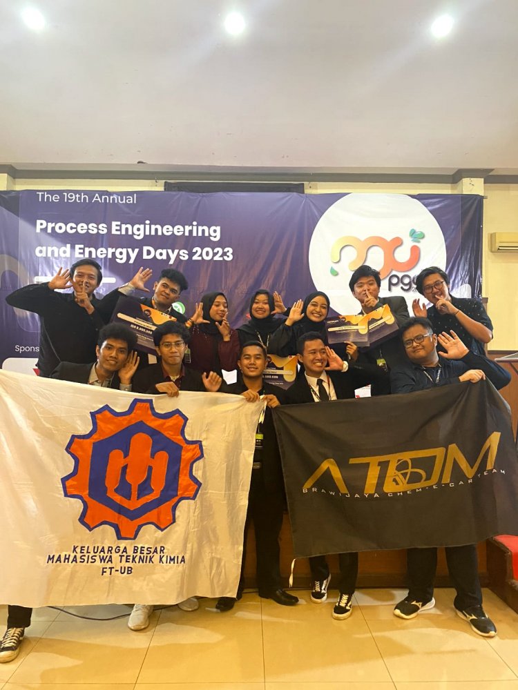 Tim ATOM Chem E-Car UB Raih Prestasi di Ajang Internasional