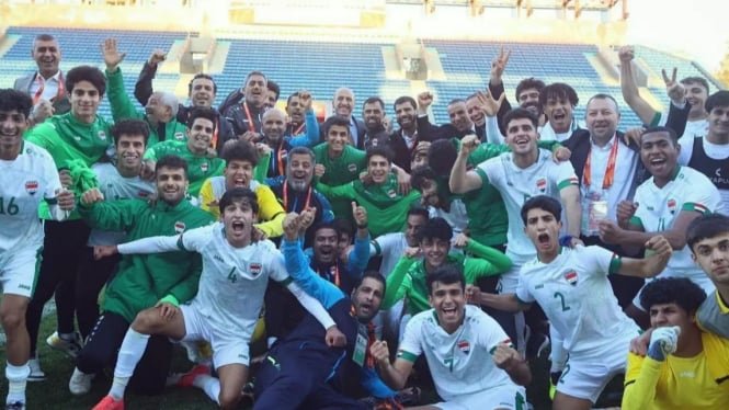 Depak Jepang-Korsel, Timnas Irak Tantang Uzbekistan di Final Piala Asia U-20 2023