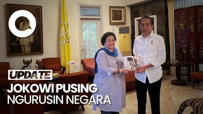 Keprihatinan Megawati Melihat Jokowi yang Makin Kurus Kering