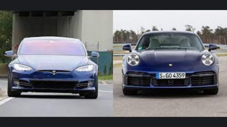 Adu Kencang Porsche 911 Turbo S Vs Mobil Listrik Tesla Model X Plaid, Siapa yang Lebih Unggul?