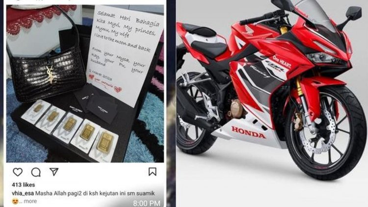 Bukan Hanya Mobil Mewah, Istri Pejabat Kemensetneg Pamer Tas Mewah YSL Seharga Motor Sport